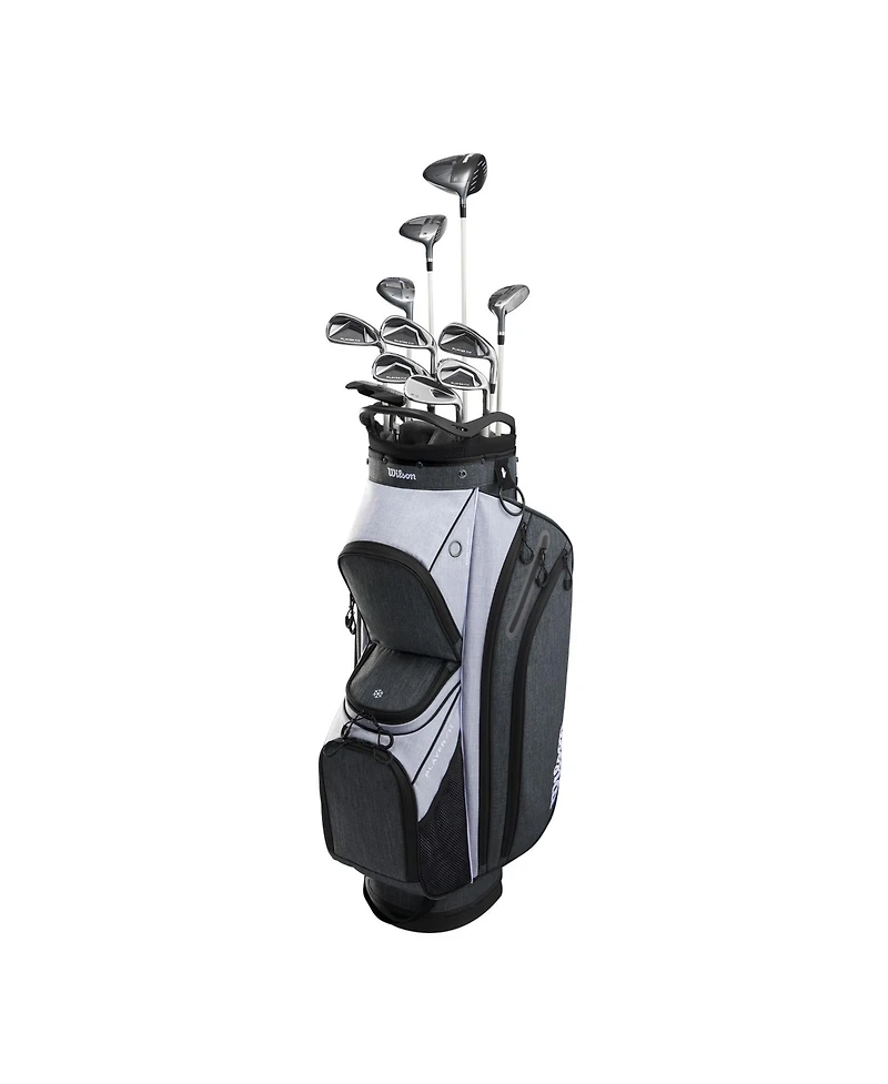 Wilson Player Fit Womens Right Hand Graphite Complete Cart Golf Set - Standard / Ladies / Periwinkle
