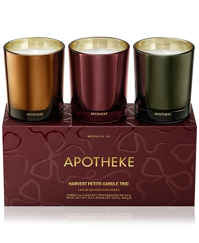 Apotheke 3-Pc. Harvest Petite Scented Candle Gift Set
