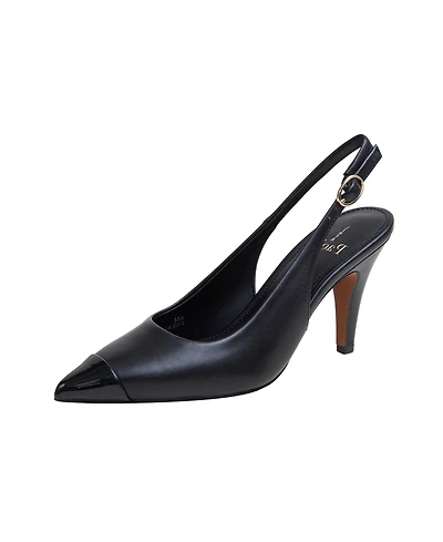 Niyka | Mini Captoe Slingback Pumps