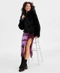 Free People Louder Please Fur Jacket