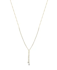 Effy Diamond Asymmetric Lariat Necklace (1-3/4 ct. t.w.) in 14k Gold, 16" + 2" extender