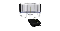 Akiudex Trampoline Safety Enclosure Net for 16 ft Round Trampoline