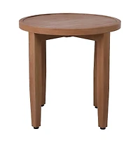 Meridian Furniture Maui Natural Outdoor Patio End Table