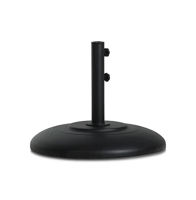 Meridian Furniture Cozumel Matte Black Steel Patio Umbrella Base