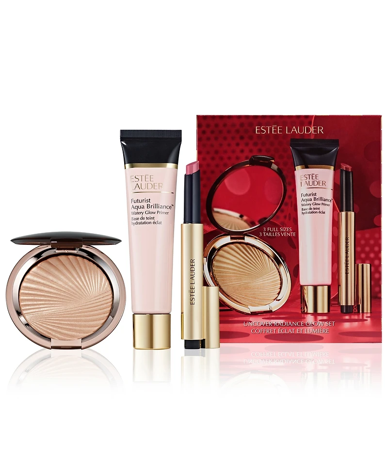 Estee Lauder 3-Pc. Uncover Radiance Glow Holiday Makeup Gift Set