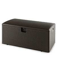 Akiudex 31 Gallon Outdoor Storage Deck Box with Lockable Lid