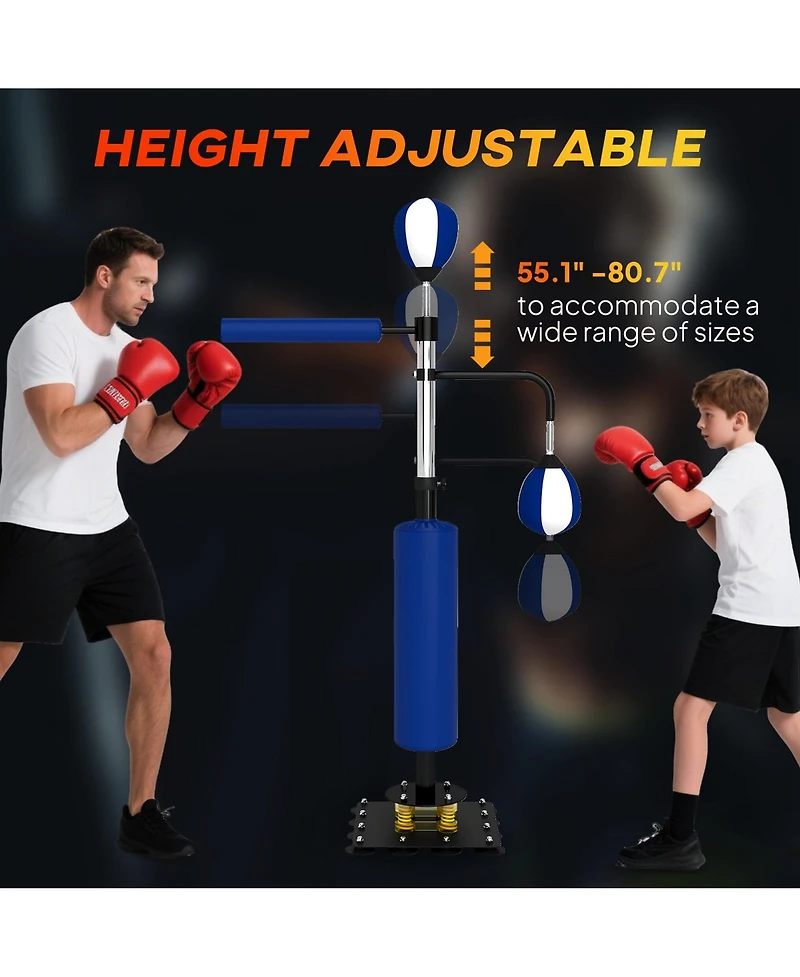 Soozier Speed Bag Boxing Bag Sd Reflex Training Equipment,