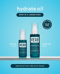 Verb Hydrate Oil Jumbo, 4 oz.