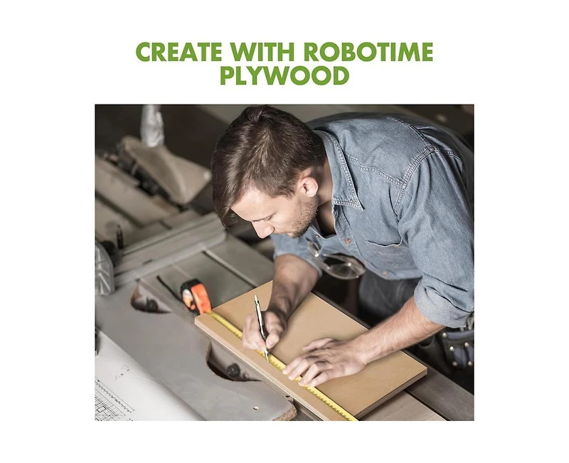 Robotime 3D Puzzles Walnut Plywood Sheets,3mm Laser Wood Sheets for Laser Cutting, Engraving Wood Burning, Multicolored, 11.81"16.54"0.79&#x