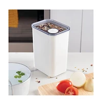 iDesign Large Airtight Canister with Removable Pour Cap - White
