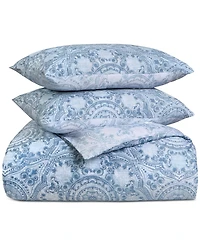Charter Club Lyra Medallion 3-Pc. Comforter Set, Full/Queen, Macy's Exclusive