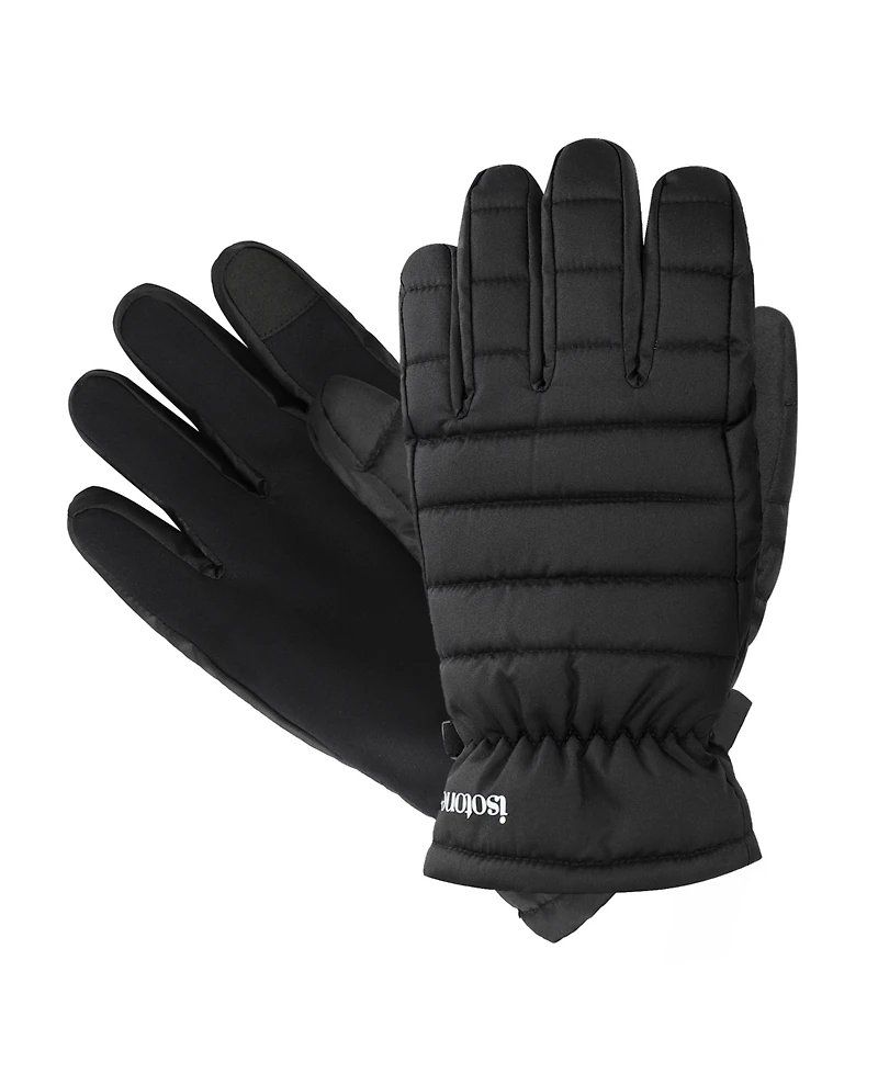 Isotoner Signature Men's Quilted Gloves