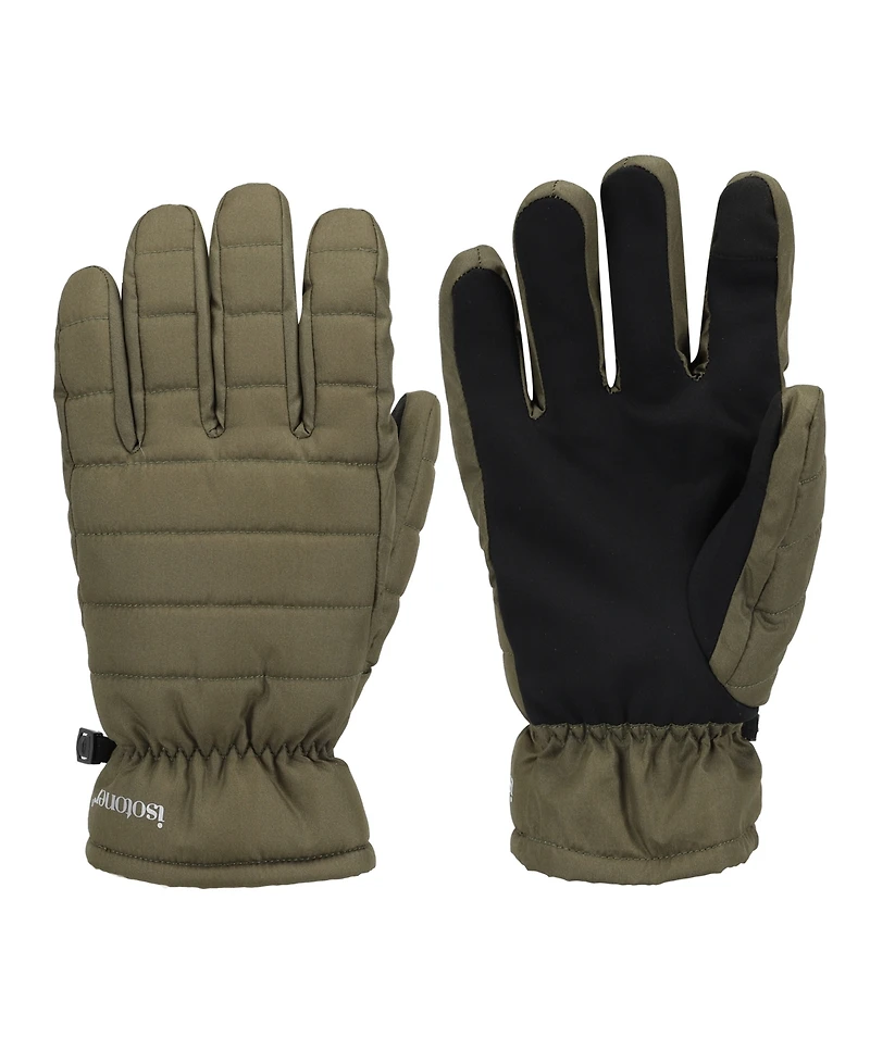 Isotoner Signature Men's Quilted Gloves