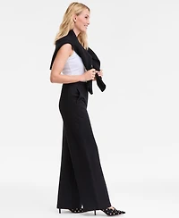 I.n.c. International Concepts Women's High-Rise Wide-Leg Pants, Macy's Exclusive