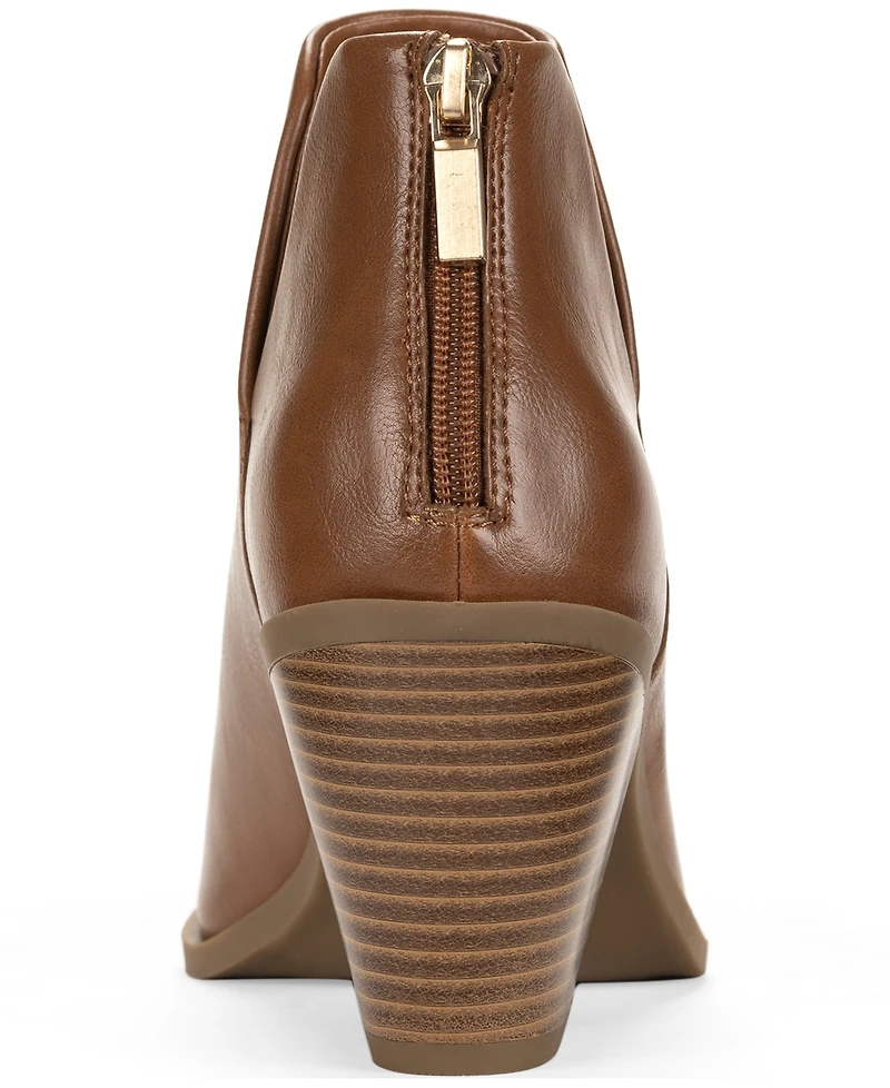 Wild Pair Women's Leilanii V Pointed Toe Booties, Macy's Exclusive