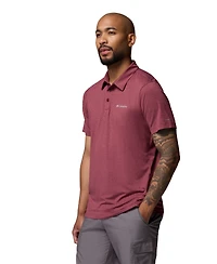 Columbia Men's Carter Short Sleeve Performance Crest Polo