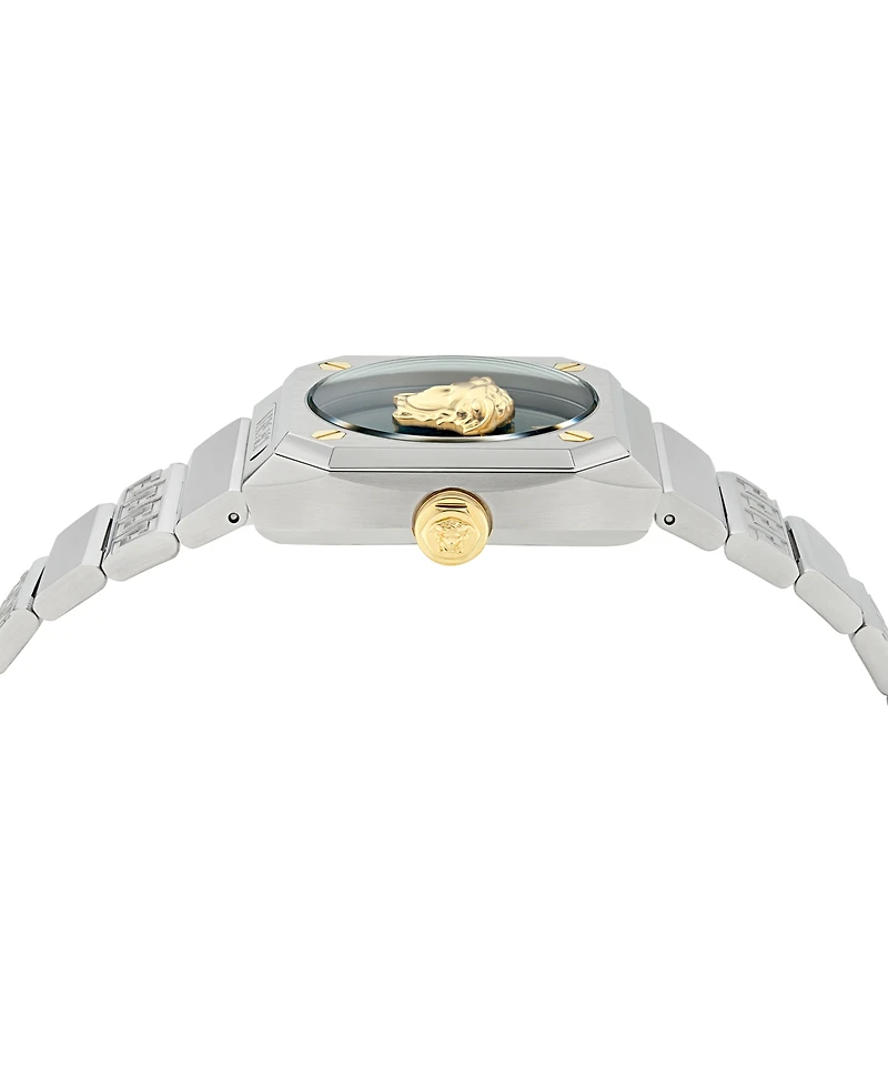 Versace Women's Swiss Medusa Antares Stainless Steel Bracelet Watch 35mm
