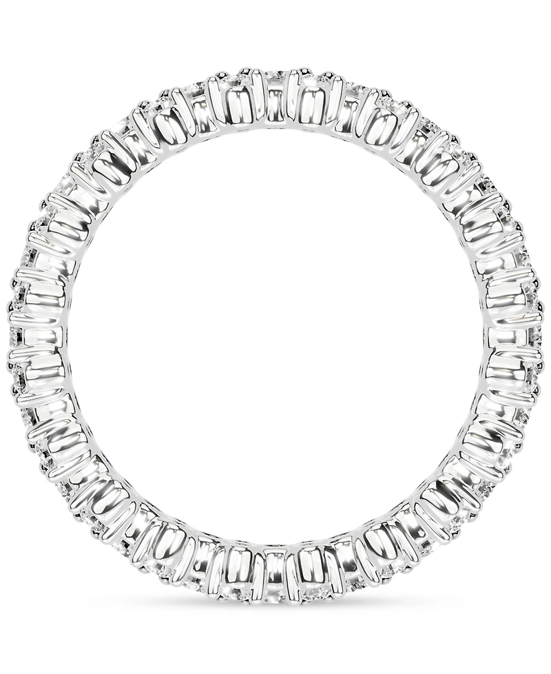 Diamond Cluster Eternity Band (1 ct. t.w.) Platinum or 14k Gold