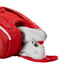 Wilson Super Tour Red 15-Pack Tennis Bag - Red