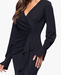 Xscape Petite V-neck Dress
