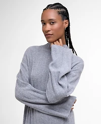 Barbour Women's Funnel Neck Midi Dress