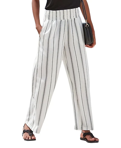 Lascana Women's Striped Wide Leg Pants