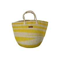 Warmth Handmade Sisal Beach Basket Tote Bag