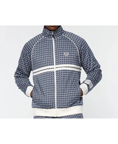 Sergio Tacchini Men's Dallas Houndstooth Track Jacket