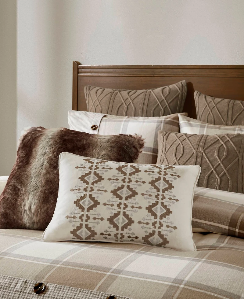 Madison Park Signature Urban Cabin Jacquard Cotton 8-Pc. Comforter Set, Queen