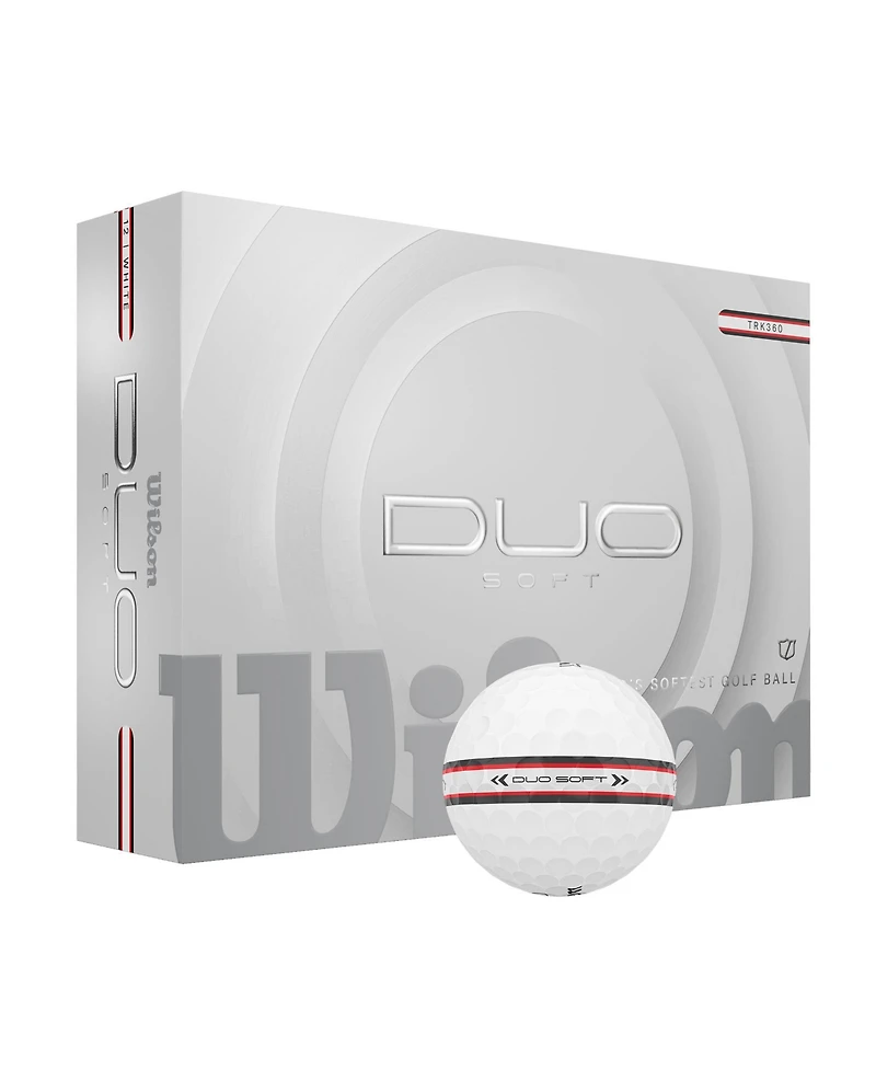 Wilson Duo Soft TRK360 Golf Balls - Dozen