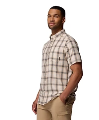 Columbia Men's Rapid Rivers Short Sleeve Plaid Shirt