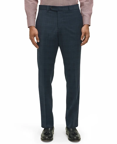 B by Brooks Brothers Men's Classic-Fit Stretch Wool Blend Suit Pant