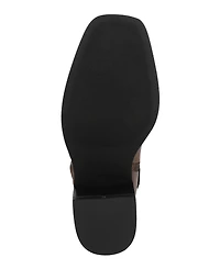 Mia Women's Diego Tall Harness Strap Block Heel Western Boots