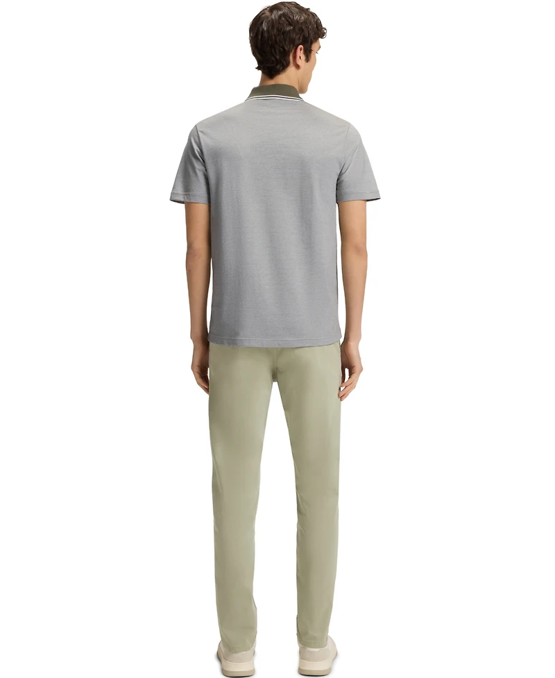 Boss by Hugo Boss Men's Oxford-Pique Cotton Relaxed-Fit Polo Shirt