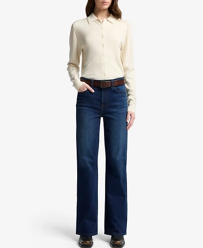 7 For All Mankind Women's Alexa Wide-Leg Jeans