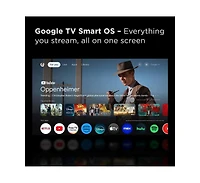 Tcl 32" Q3K Series 1080P Fhd Qled Smart Tv Bundle – HDR10, Google Tv, Bluetooth Audio, Bezel-Less Design w/Cps Protection Plan, Uax Hdmi Cable, Screen