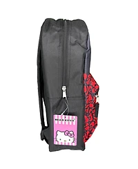 Hello Kitty Nylon Backpack 16" School Bookbag for Girls ages 3+