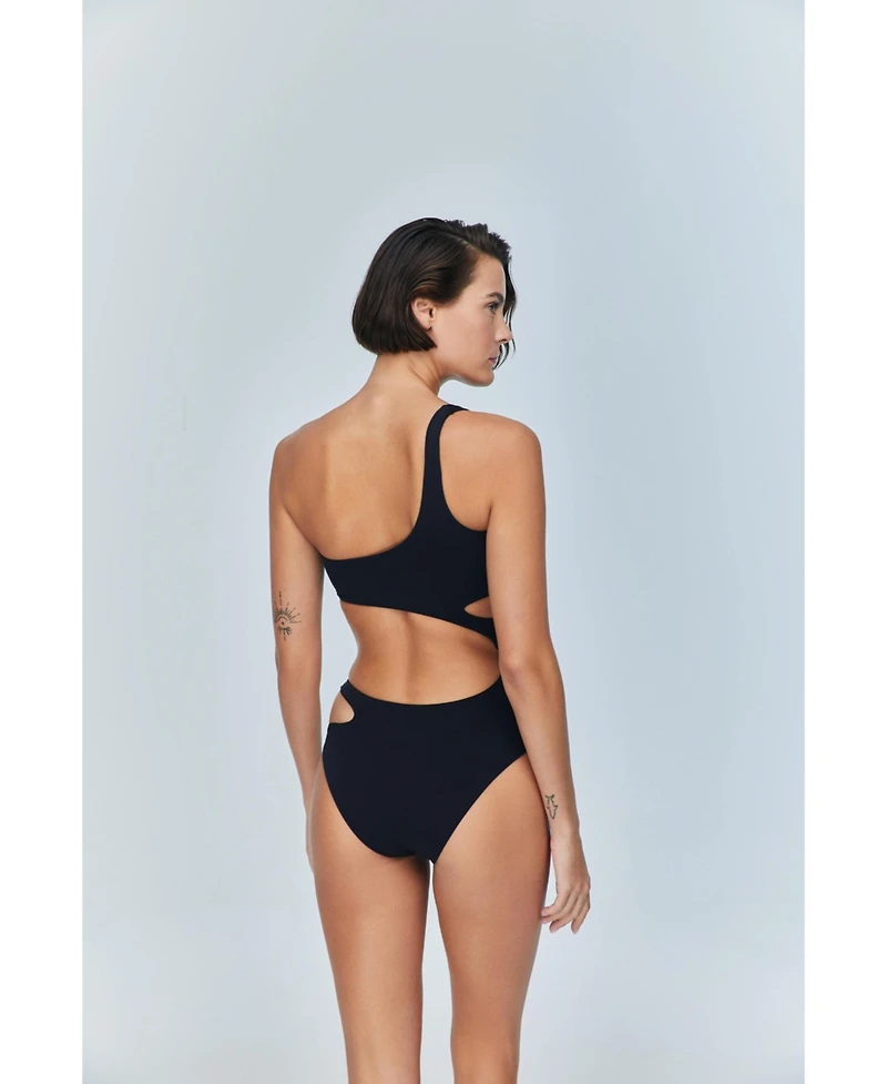 Jendue Women's ocean-cutout-swimsuit