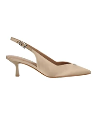 Guess Women's Yannick Embellished Kitten Heel Slingback Pumps