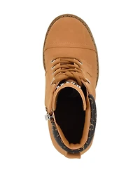 Guess Women's Nellsan High Block Heel Hiker Booties