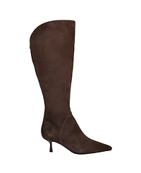 Guess Women's Yania Tall Mid Heel Dress Boots