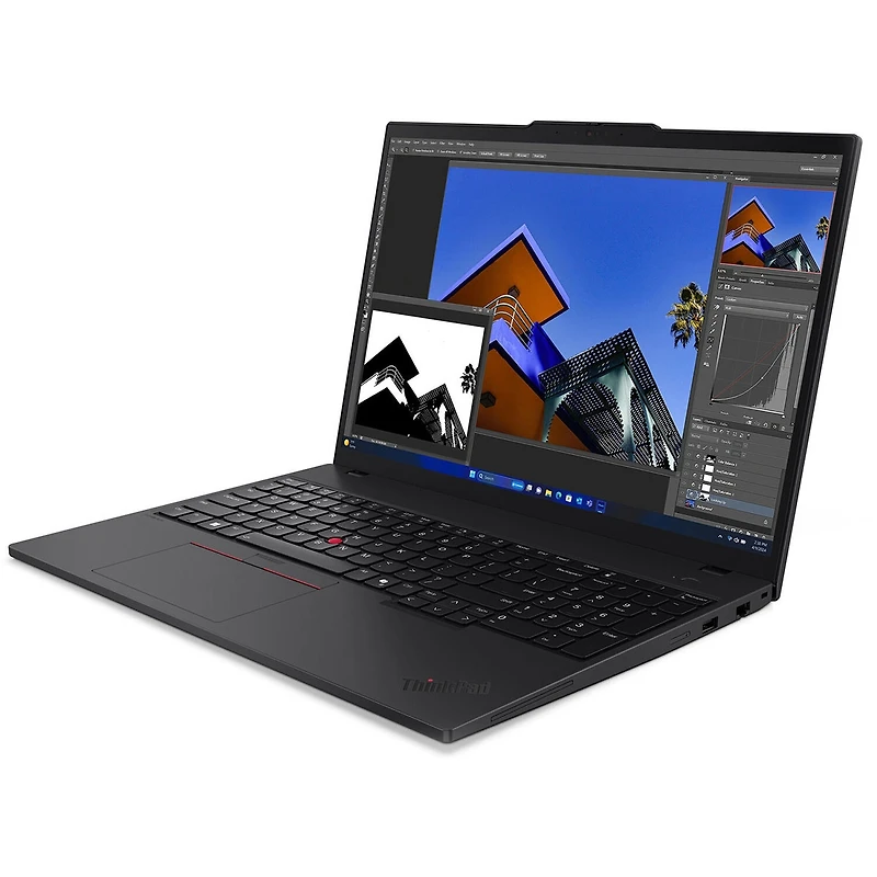 Lenovo ThinkPad T16 Gen 3 16" Wuxga Touchscreen Laptop, Intel Core Ultra 7 165U 1.7GHz, 32GB Ram, 1TB Ssd, Windows 11 Pro, Black
