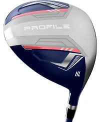 Wilson Profile 11 Piece Womens Right Hand Complete Golf Set with Cart Bag - Petite / Ladies / Nvy/Rs Gld/Grey