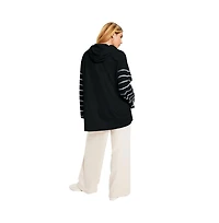 June + Vie Women's Bell-Sleeve French Terry Sweatshirt