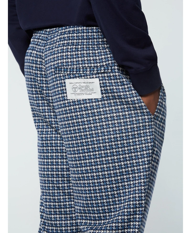 Sergio Tacchini Men's Dallas Houndstooth Track Pant