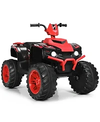 Akiudex Kids Electric Ride On Atv with Music Lights and Slow Start