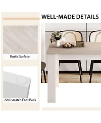 Volenca 47 Inches Dining Table for Kitchen and Dining Room