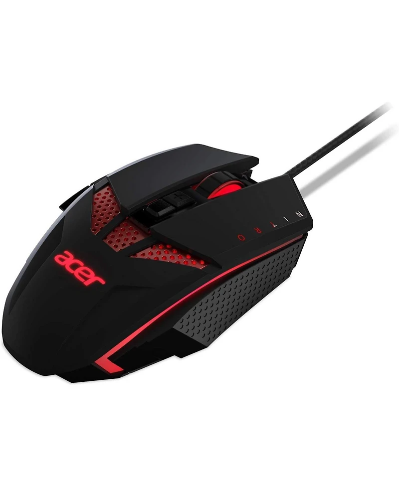 Acer Nitro Gaming Mouse | Customizable Weight | 8 Buttons | 6 Adjustable Dpi Lighting | Up to 4000 Dpi