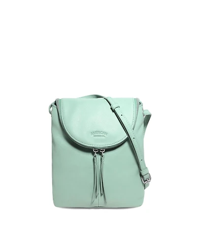 American Leather Co. Hampton Large Zip Around Crossbody