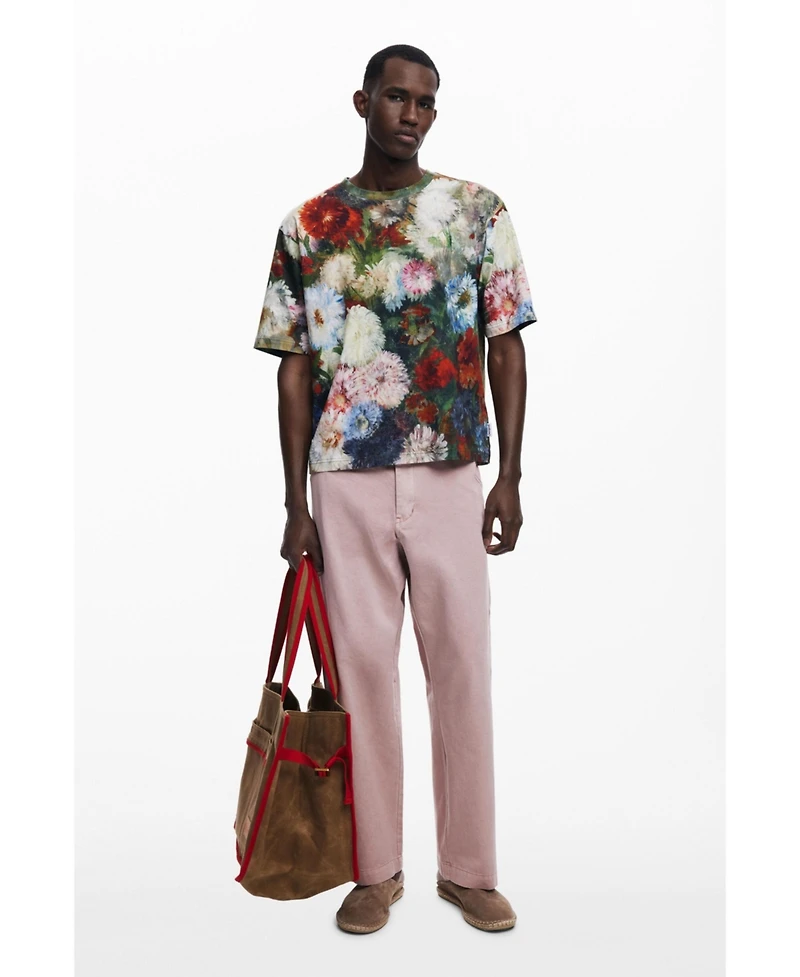 Desigual Men's Short-sleeve garden T-shirt